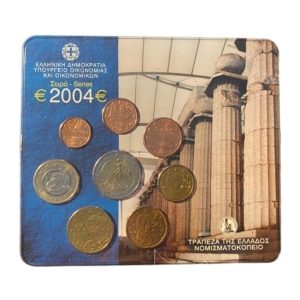 Ελλάδα blister σετ ευρώ νομίσματα 2004 Ευρώ Νομίσματα